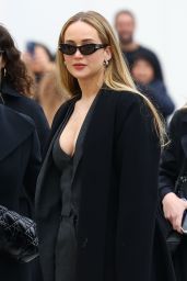 Jennifer Lawrence at Christian Dior Fashion Show in Paris 02/27/2024