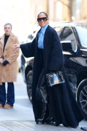 Jennifer Lopez at "The View" in New York 02/15/2024