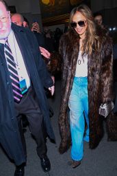 Jennifer Lopez Leaving NBC Studios in New York 02/02/2024