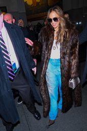 Jennifer Lopez Leaving NBC Studios in New York 02/02/2024