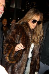 Jennifer Lopez Leaving NBC Studios in New York 02/02/2024
