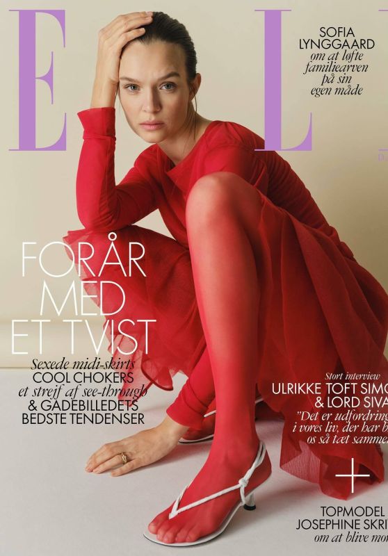 Josephine Skriver - ELLE Magazine Denmark 02/29/2024 Cover
