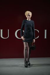 Julia Garner at Gucci Show During Milan Fashion Week 02/23/2024