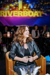 Katarina Witt - MDR Riverboat Talkshow in Leipzig  02/16/2024