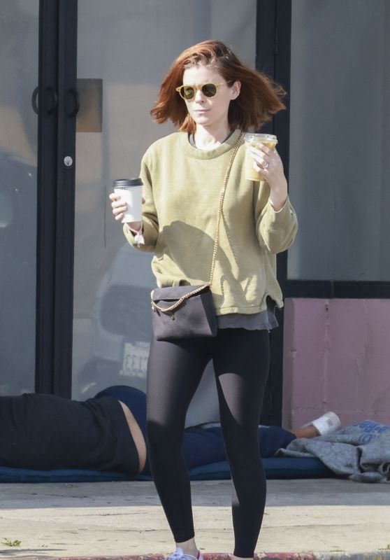 Kate Mara Stops For Coffee in Los Feliz 02/16/2024
