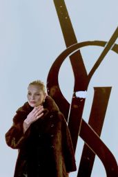 Kate Moss at YSL Show During Paris Fashion Week 02/27/2024