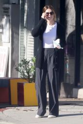 Katherine Schwarzenegger - Leaves Appointment in Santa Monica 02/12/2024