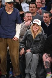 Kathryn Newton at a Knicks Game in New York 02/01/2024