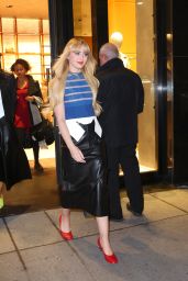Kathryn Newton at the Tod’s Madison Avenue Store in New York City 02/13/2024