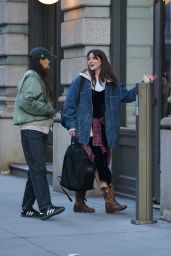 Katie Holmes and Suri Cruise Out in New York 02/16/2024