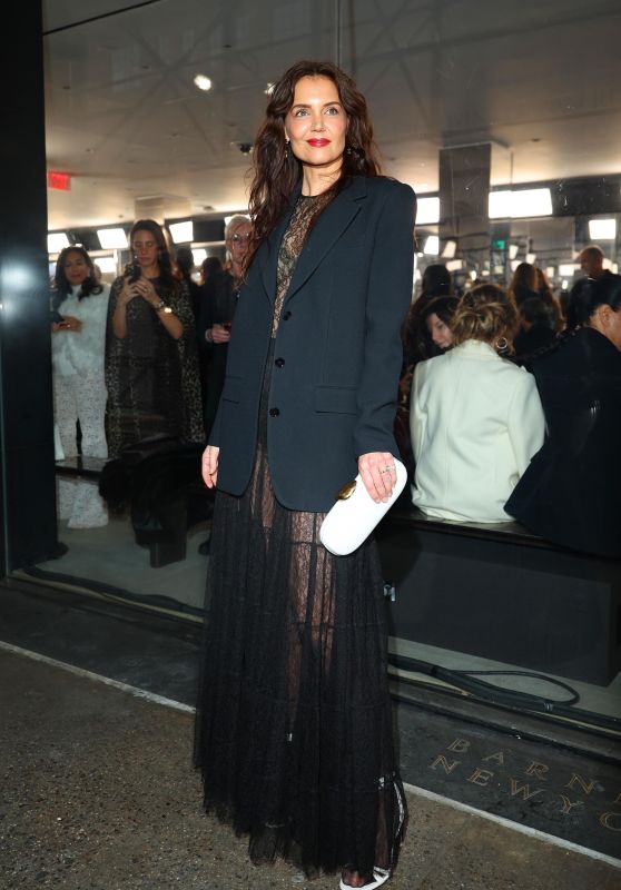 Katie Holmes at Michael Kors Fashion Show at NYFW 02/13/2024