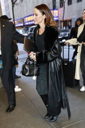 Kay Adams Arriving at NBC Studios in New York 02/06/2024