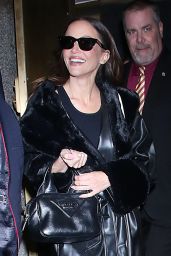 Kay Adams Arriving at NBC Studios in New York 02/06/2024