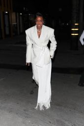 Kelly Rowland Arrives at the Renowned Catch Steak Restaurant in West Hollywood 02/22/2024