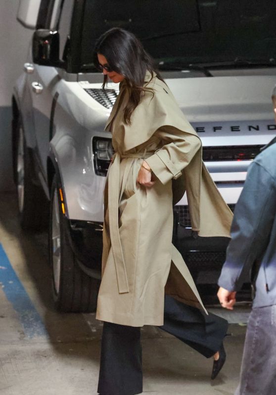 Kendall Jenner at Sushi Park in Los Angeles 02/03/2024