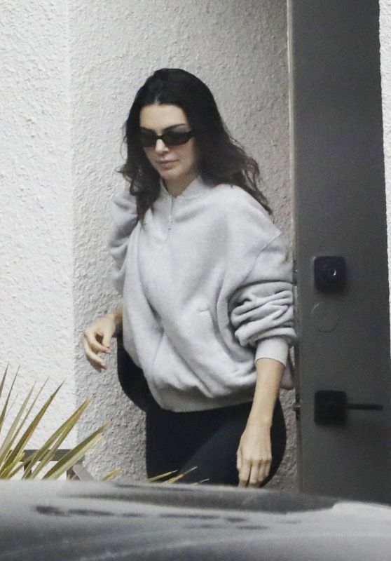 Kendall Jenner in Casual Outfit - Los Angeles 02/04/2024