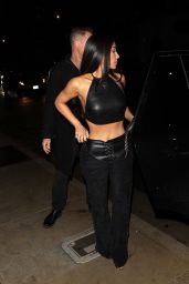 Kim Kardashian Arrives For a Party at The Bird Streets Club in West Hollywood 02/02/2024