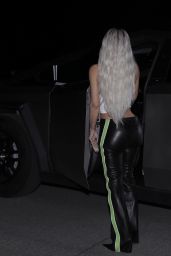 Kim Kardashian Shows Off New Hair Color in Beverly Hills 02/23/2024