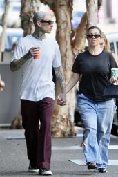 Kourtney Kardashian and Travis Barker Exploring Brisbane 02/20/2024