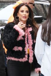 Kyle Richards Arrives at the Today Show in New York 02/21/2024