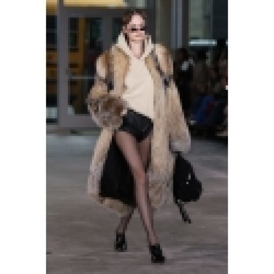 Lapointe Fall 2024 Collection Fur Coat