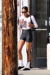 Laura Harrier Out in Los Angeles 02/02/2024