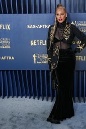 Laverne Cox at Screen Actors Guild Awards 2024 in Los Angeles