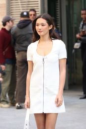 Lily Chee at Courreges Show During Paris Fashion Week 02/28/2024 (more photos)