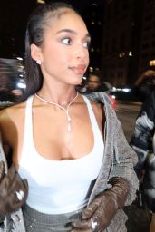 Lori Harvey Arrives at Marc Jacobs Fashion Show in New York 02/02/2024
