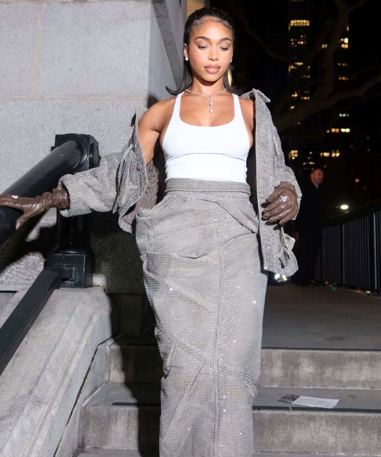 Lori Harvey Arrives at Marc Jacobs Fashion Show in New York 02/02/2024 ...
