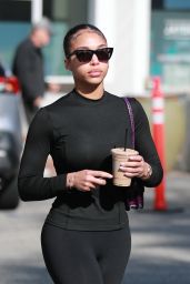 Lori Harvey Out in Los Angeles 01/31/2024