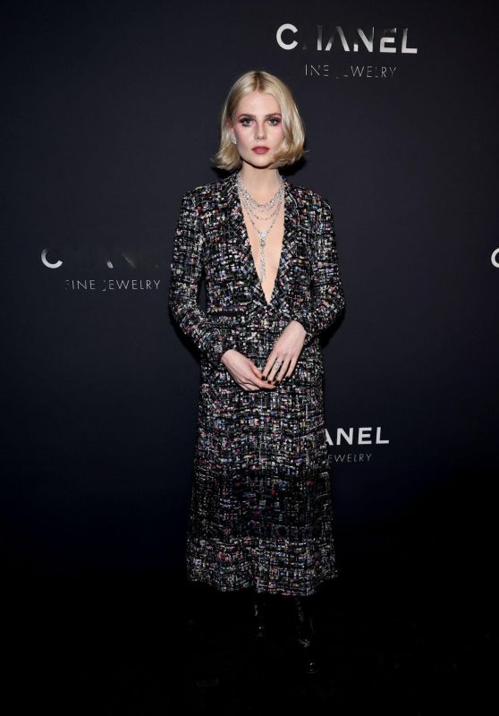Lucy Boynton at the Chanel Dinner in New York 02/07/2024