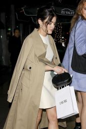 Lucy Hale - Exits Dior Party at LA Dulce Vita Restaurants in Beverly Hills 02/06/2024