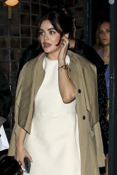 Lucy Hale - Exits Dior Party at LA Dulce Vita Restaurants in Beverly Hills 02/06/2024