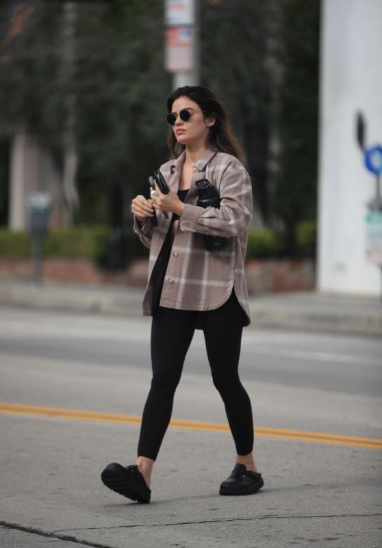Lucy Hale Out in Los Angeles 02/10/2024