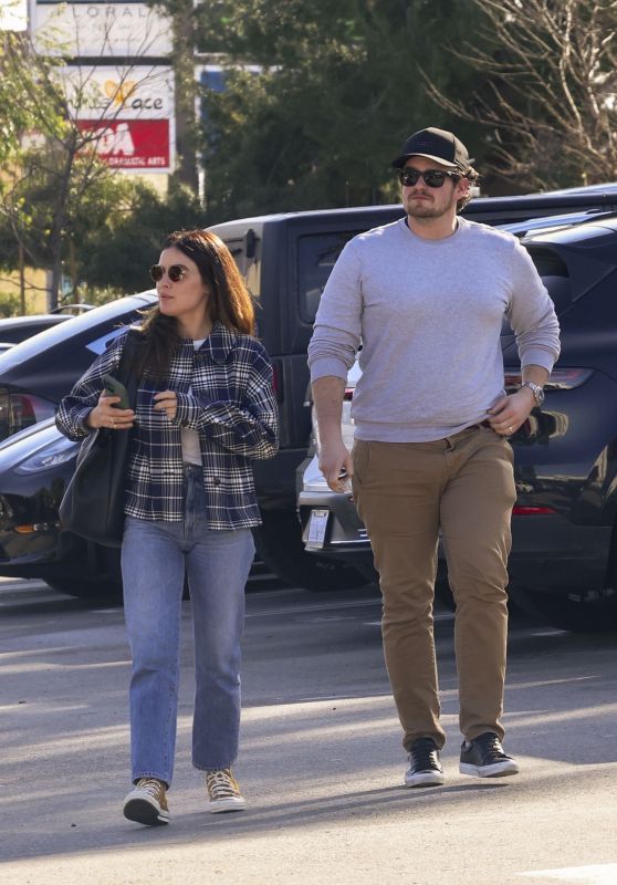 Lucy Hale Out in Studio City 02/09/2024