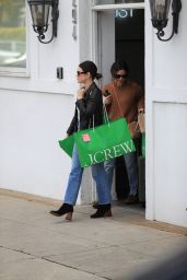 Lucy Hale Shopping in Beverly Hills 02/08/2024