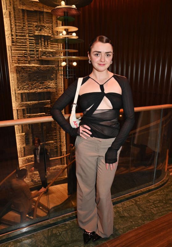 Maisie Williams at Vanity Fair EE Rising Star Party in London 01/31/2024