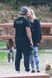 Malin Akerman and Jack Donnelly Out in Los Feliz 01/31/2024