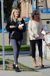 Malin Akerman in Casual Outfit in Los Angeles 02/16/2024