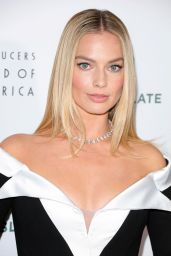 Margot Robbie at Producers Guild Awards in Los Angeles 02/25/2024