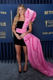 Margot Robbie at Screen Actors Guild Awards 2024 in Los Angeles