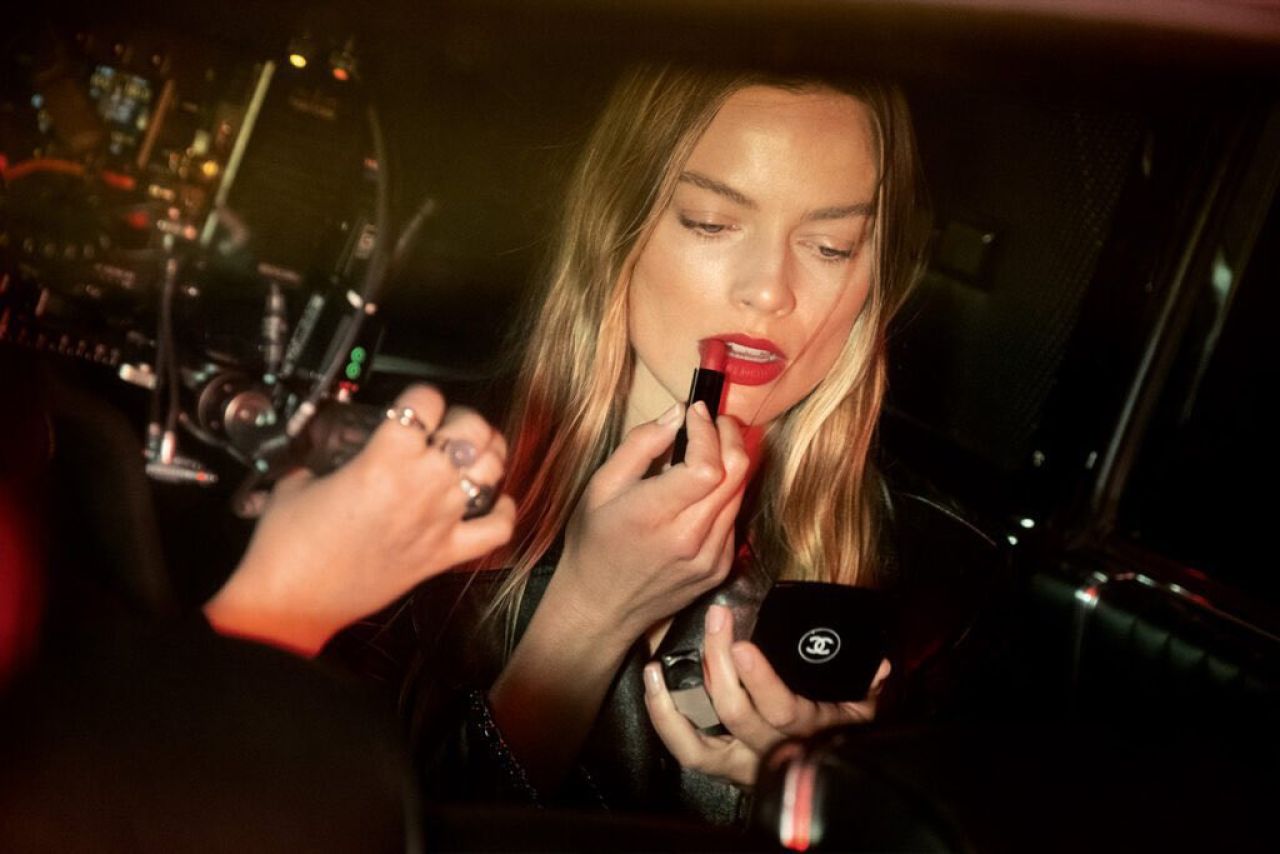 Margot Robbie Chanel S Rouge Allure Velvet Lipstick Campaign February   Margot Robbie Chanel S Rouge Allure Velvet Lipstick Campaign February 2024 Part Ii 6 