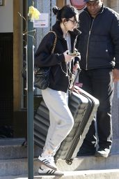 Meadow Walker Checking Out of Her Hotel in New York 02/05/2024