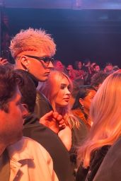 Megan Fox and Machine Gun Kelly at the Concert in Las Vegas 02/10/2024