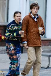 Millie Bobby Brown Out in NYC 02/19/2024