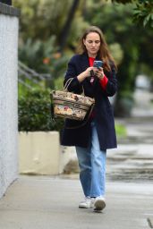 Natalie Portman Street Style - LA 02/19/2024