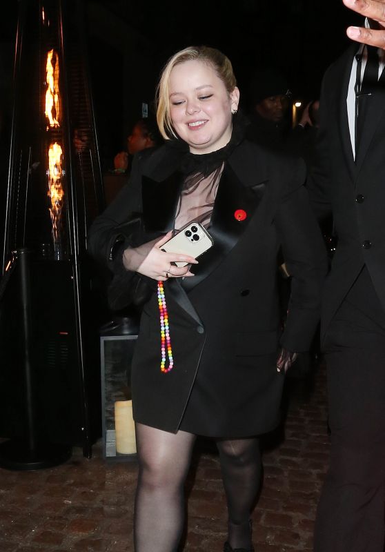 Nicola Coughlan Leaving The Netflix BAFTA Awards After Party in London 02/18/2024