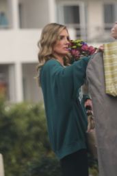 Nicole Young Filming "Selling Sunset" in Holywood 02/01/2024