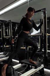 Nina Dobrev - Workouts 02/13/2024